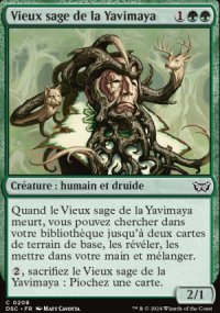 Vieux sage de la Yavimaya - Duskmourn House of Horrors: Commander Decks