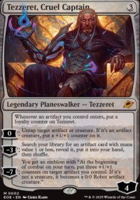 Tezzeret, Cruel Captain - Edge of Eternities