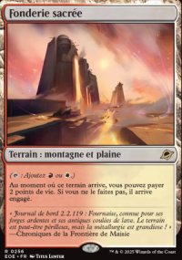 Fonderie sacre - Edge of Eternities