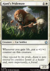 Ajani's Pridemate - Foundations