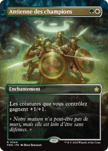 Antienne des champions - Foundations