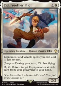 Cid, Freeflier Pilot - Final Fantasy Commander Decks