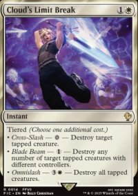 Cloud's Limit Break - Final Fantasy Commander Decks