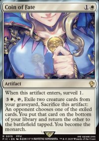 Coin of Fate - Final Fantasy Commander Decks