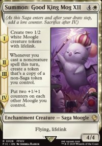 Summon: Good King Mog XII - Final Fantasy Commander Decks