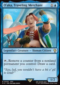 O'aka, Traveling Merchant - Final Fantasy Commander Decks