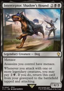 Interceptor, Shadow's Hound - Final Fantasy Commander Decks