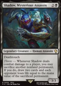 Shadow, Mysterious Assassin - Final Fantasy Commander Decks