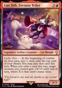 Cait Sith, Fortune Teller - Final Fantasy Commander Decks
