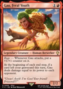 Gau, Feral Youth - Final Fantasy Commander Decks