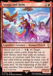 Strago and Relm - Final Fantasy Commander Decks