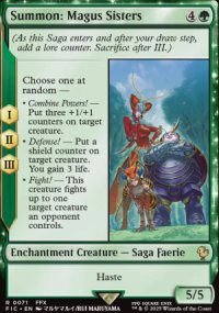 Summon: Magus Sisters - Final Fantasy Commander Decks