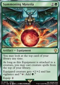 Summoning Materia - Final Fantasy Commander Decks