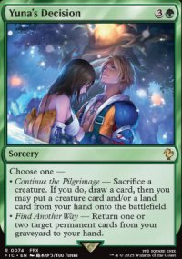 Yuna's Decision - Final Fantasy Commander Decks