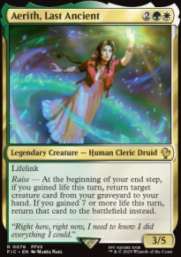 Aerith, Last Ancient - Final Fantasy Commander Decks