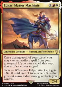 Edgar, Master Machinist - Final Fantasy Commander Decks