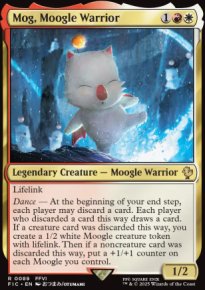 Mog, Moogle Warrior - Final Fantasy Commander Decks