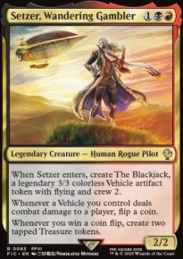 Setzer, Wandering Gambler - Final Fantasy Commander Decks