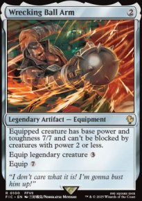 Wrecking Ball Arm - Final Fantasy Commander Decks