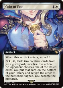 Coin of Fate - Final Fantasy Commander Decks