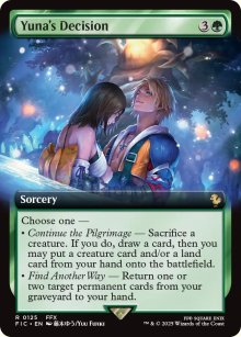 Yuna's Decision - Final Fantasy Commander Decks