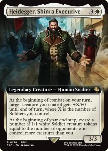 Heidegger, Shinra Executive - Final Fantasy Commander Decks