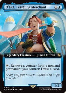 O'aka, Traveling Merchant - Final Fantasy Commander Decks