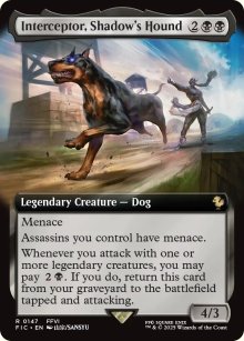 Interceptor, Shadow's Hound - Final Fantasy Commander Decks