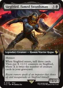 Siegfried, Famed Swordsman - Final Fantasy Commander Decks