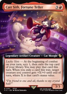 Cait Sith, Fortune Teller - Final Fantasy Commander Decks