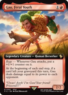 Gau, Feral Youth - Final Fantasy Commander Decks
