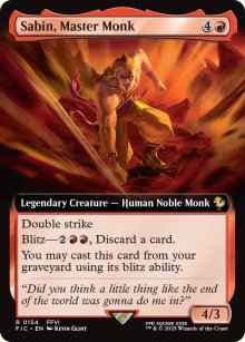 Sabin, Master Monk - Final Fantasy Commander Decks