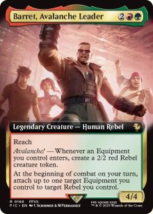 Barret, Avalanche Leader - Final Fantasy Commander Decks