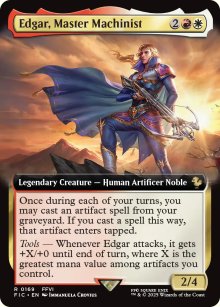 Edgar, Master Machinist - Final Fantasy Commander Decks