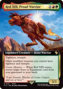Red XIII, Proud Warrior - Final Fantasy Commander Decks