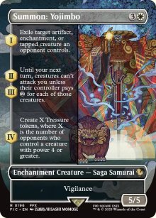 Summon: Yojimbo - Final Fantasy Commander Decks