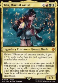 Tifa, Martial Artist - Final Fantasy Commander Decks
