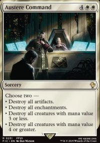 Austere Command - Final Fantasy Commander Decks