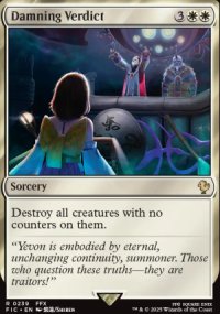 Damning Verdict - Final Fantasy Commander Decks