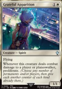 Grateful Apparition - Final Fantasy Commander Decks