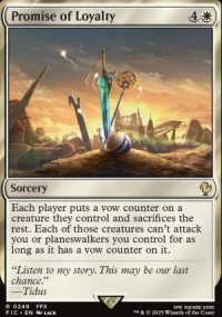 Promise of Loyalty - Final Fantasy Commander Decks