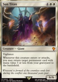 Sun Titan - Final Fantasy Commander Decks