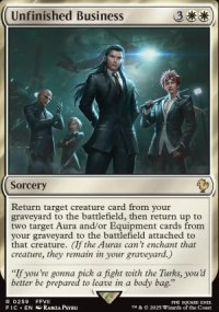 Unfinished Business - Final Fantasy Commander Decks