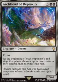 Archfiend of Depravity - Final Fantasy Commander Decks