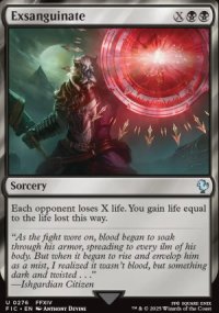 Exsanguinate - Final Fantasy Commander Decks
