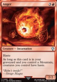Anger - Final Fantasy Commander Decks