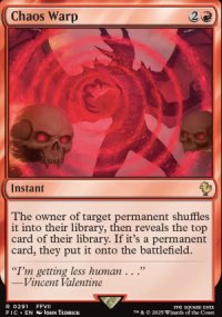 Chaos Warp - Final Fantasy Commander Decks