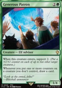 Generous Patron - Final Fantasy Commander Decks