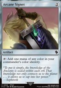 Arcane Signet - Final Fantasy Commander Decks