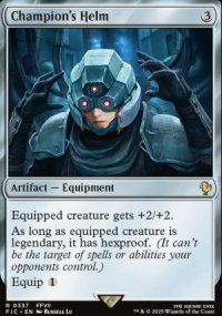 Champion's Helm - Final Fantasy Commander Decks